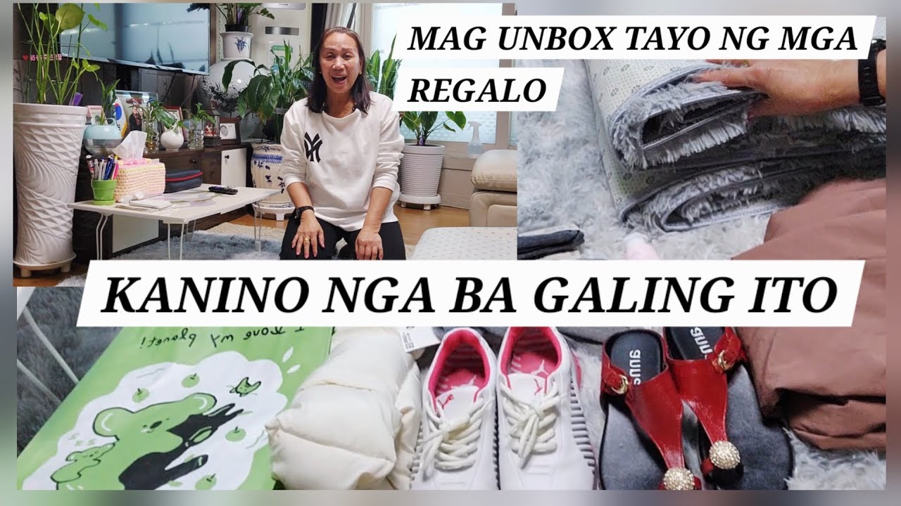 UNBOXING GIFTS SAAN NGA BA GALING ITO