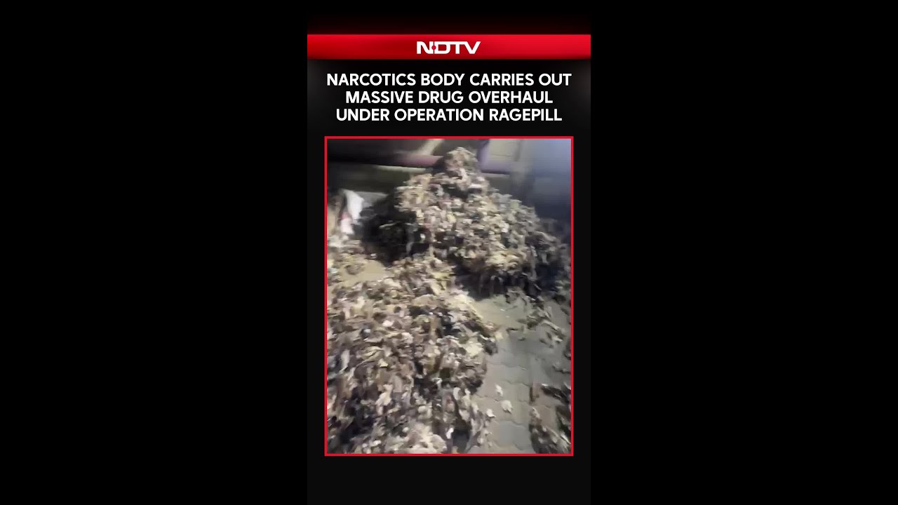 Operation Ragepill: Massive Drug Crackdown Launched By Narcotics Body