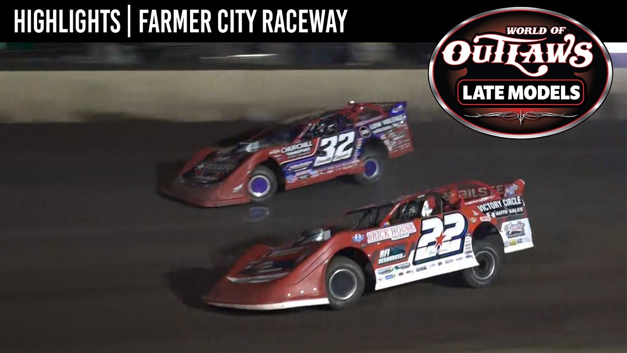 World of Outlaws Late Model Series | Farmer City Raceway | April 12, 2025 | HIGHLIGHTS