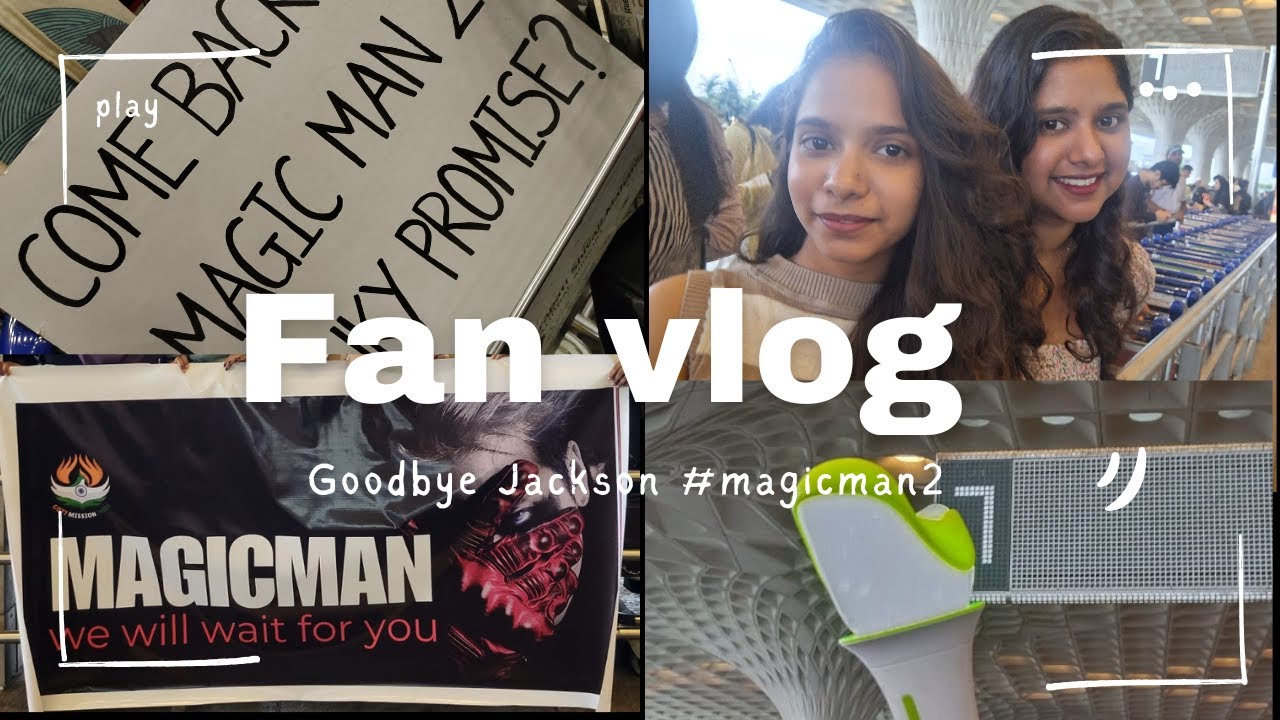 From 🔥 Paan to Goodbye: Jackson Wang Said Bye to Mumbai & We Were There! 🥹🤌 | Fan Vlog