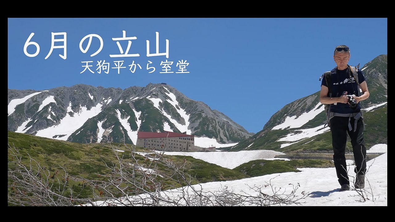 6月の立山   天狗平から室堂(立山黒部アルペンルート　４K映像　ZV-E1) cinematic