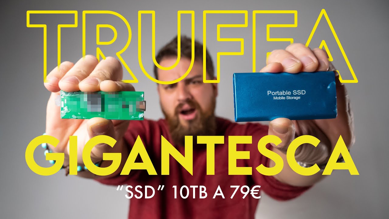 L'abbiamo APERTO -  La TRUFFA SSD da 10TB a 79&euro; su Amazon!