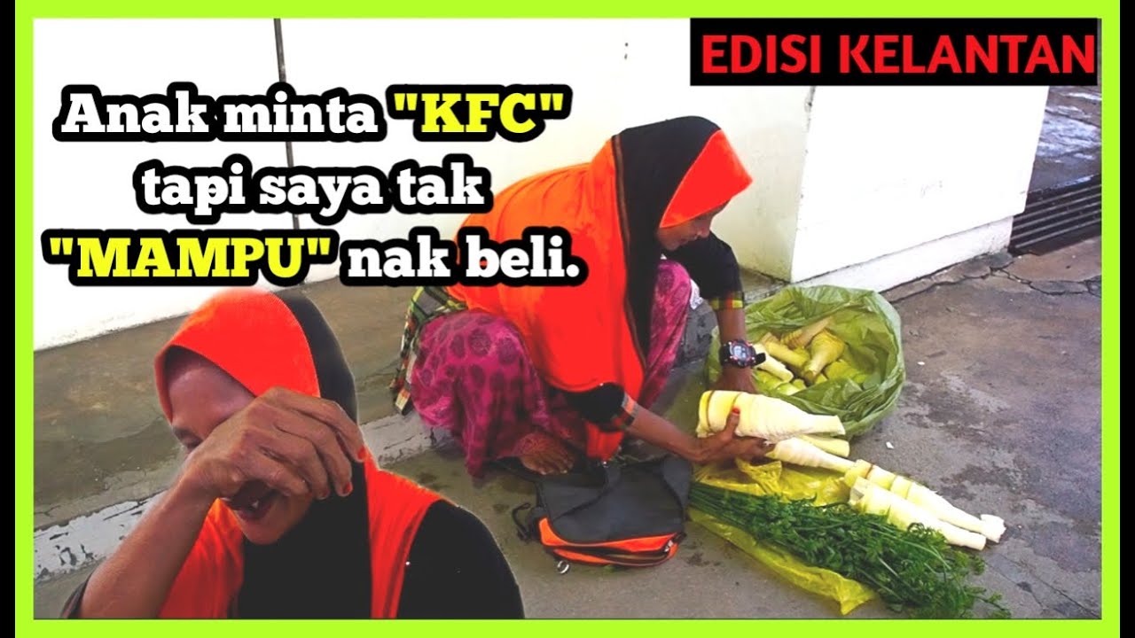 Akak ini ada 6 anak OKU,ini yang terjadi setelah kita BORONG SEMUA jualan