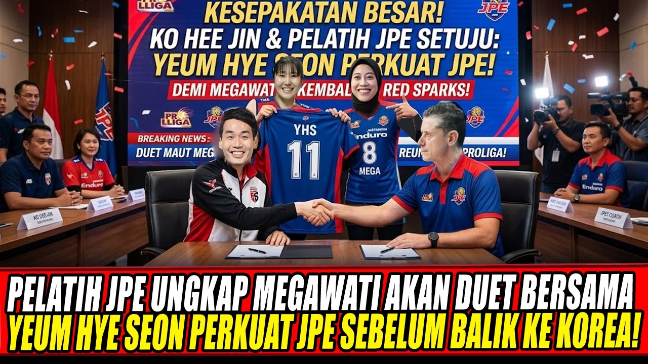 SIANG INI PELATIH JPE UNGKAP MEGAWATI AKAN DUET DGN YEUM HYE SEON PERKUAT JPE SEBELUM BALIK KE KOREA