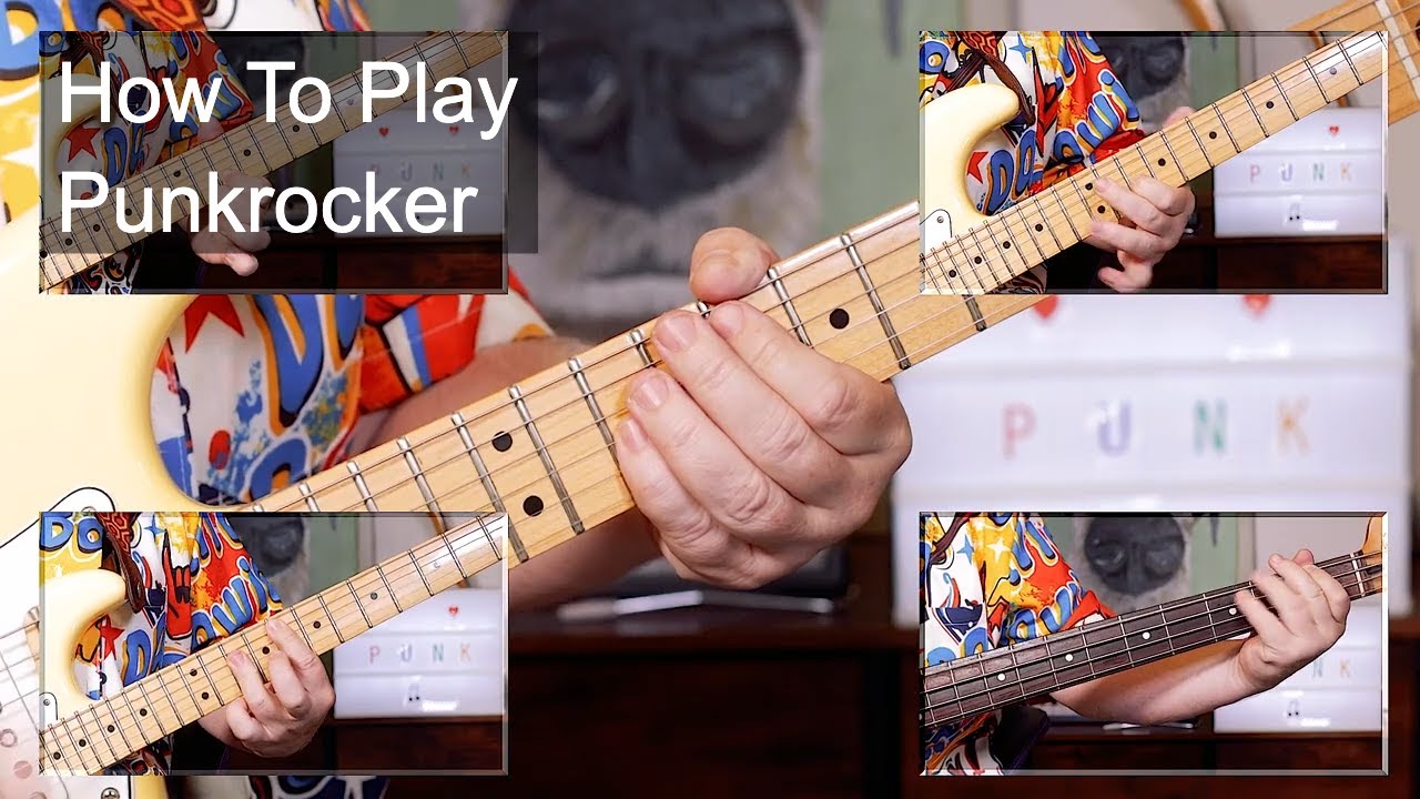 Урок игры на гитаре и басу от Teddybears «Punkrocker» и Игги Попа