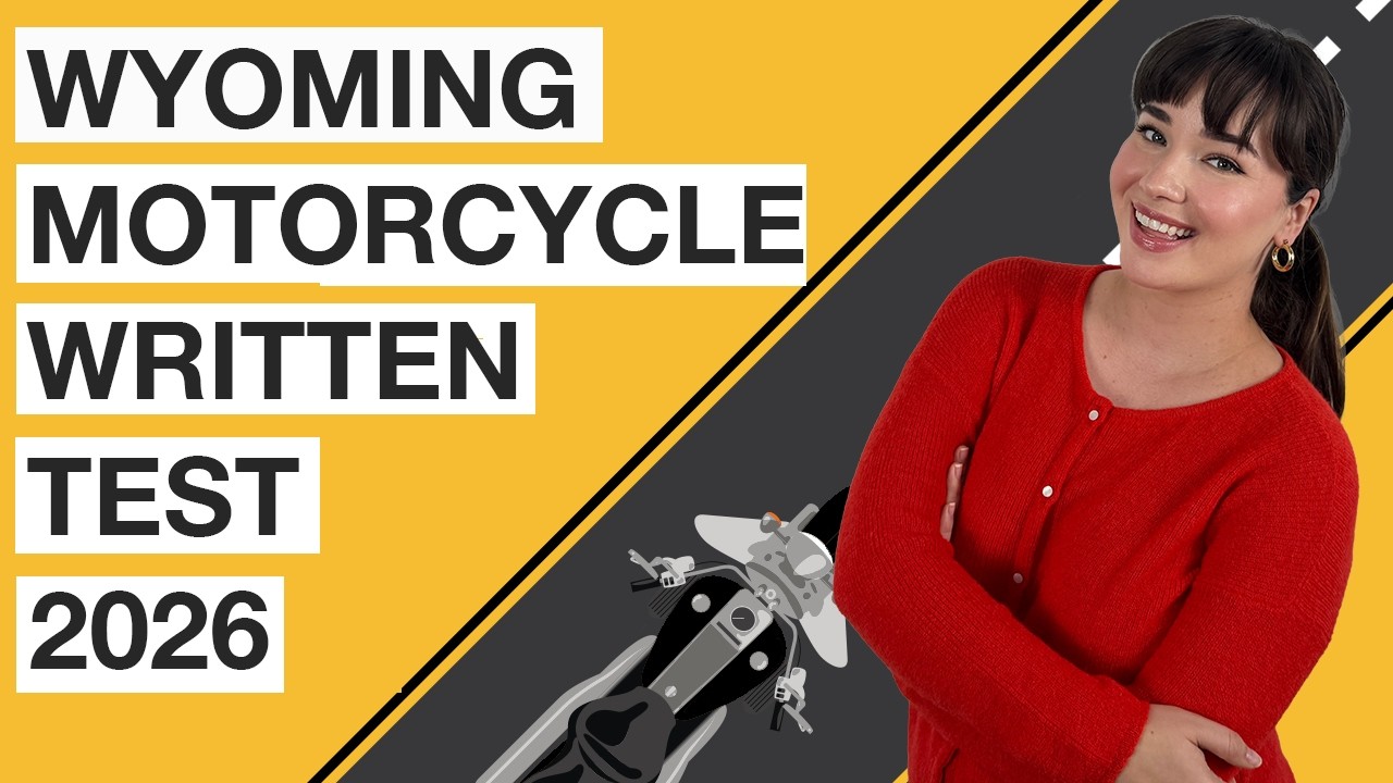 Wyoming Motorcycle Written Test 2026 (50 Questions with Explained Answers)