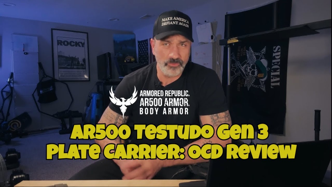 AR500 Testudo Gen 3 Plate Carrier: OCD Review