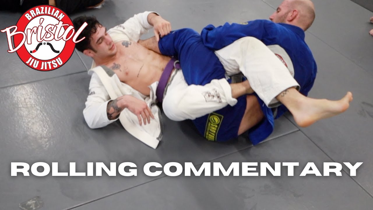 what I'm thinking when rolling with a TOUGH purple belt