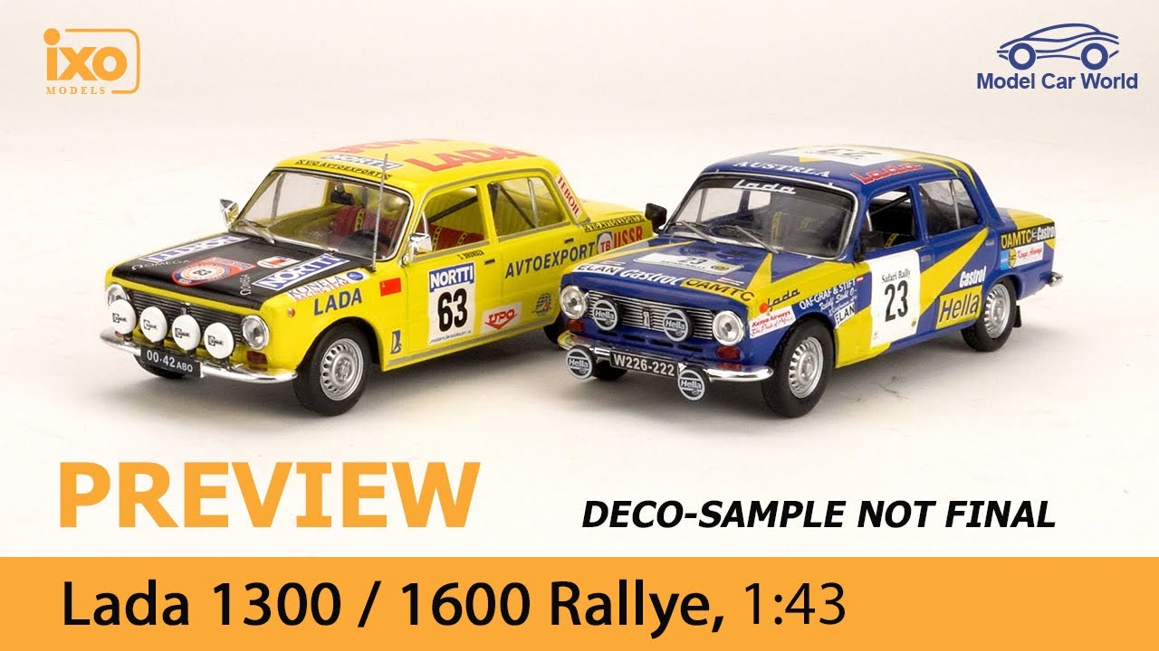 IXO Preview 1:43 Lada 1300 / 1600 Rally