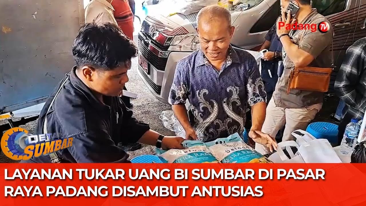 TUKAR UANG WARGA DAPAT DISKON BERAS