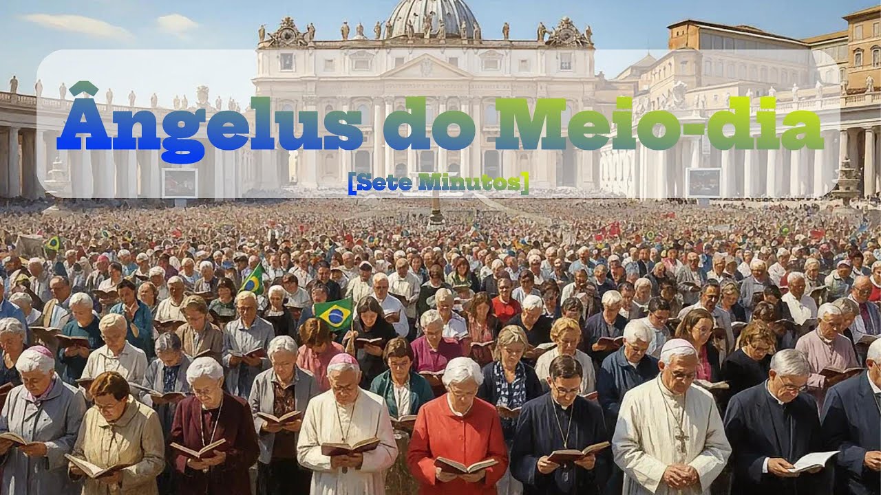 Ângelus do Meio-dia no Vaticano: 7 Minutos de Graça e Fé | Tecum in Pace