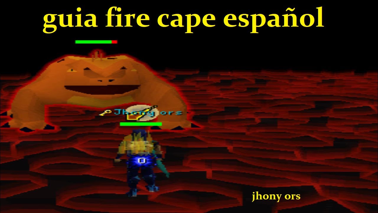 Fire Cape Guia español OSRS 2025