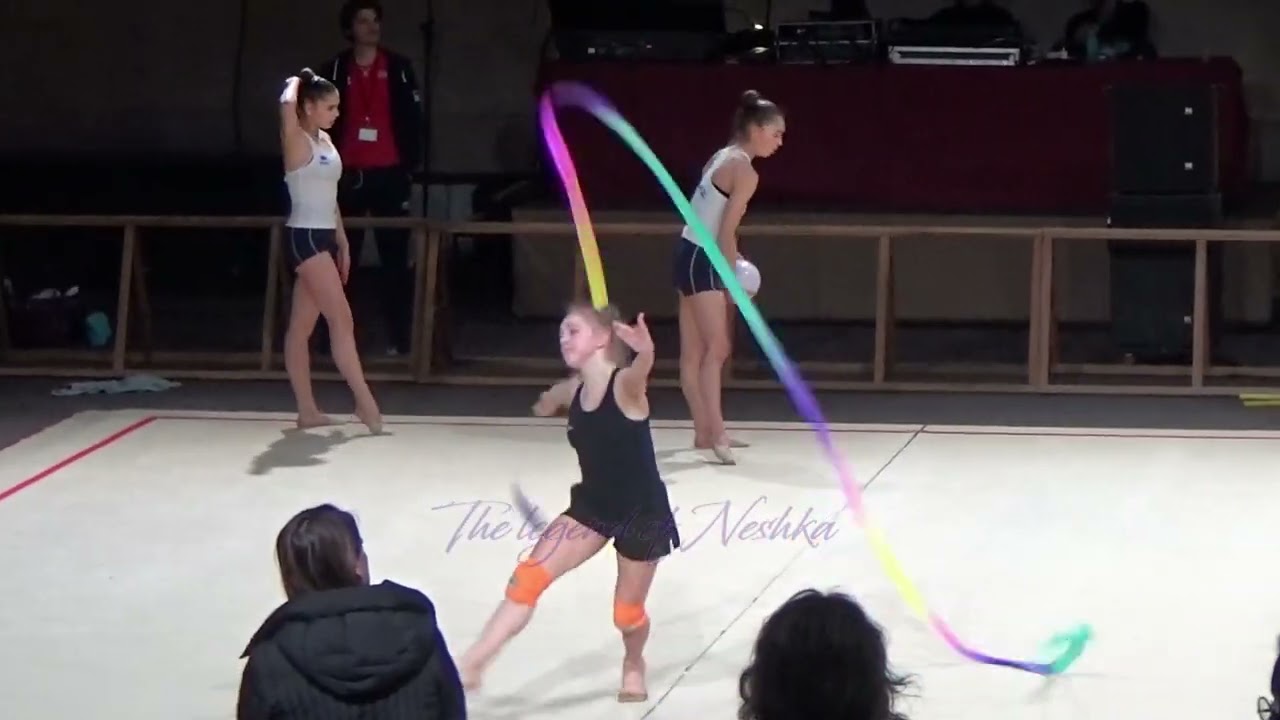Hélène KARBANOV (FRA) ribbon (2) - 2023 Grand Prix Thiais trainings