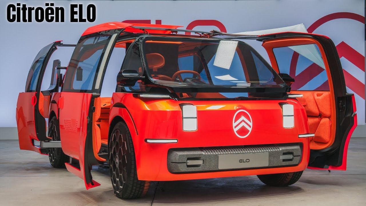 Концепт Citroën ELO: небольшой электромобиль с большими идеями