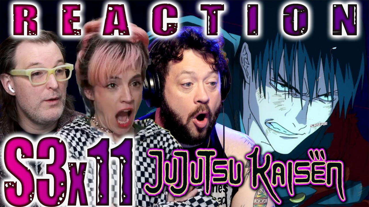 Бой Реджи против Мэг &mdash; это ЭПИЧНО! // Реакция на 11 серию 3 сезона Jujutsu Kaisen!