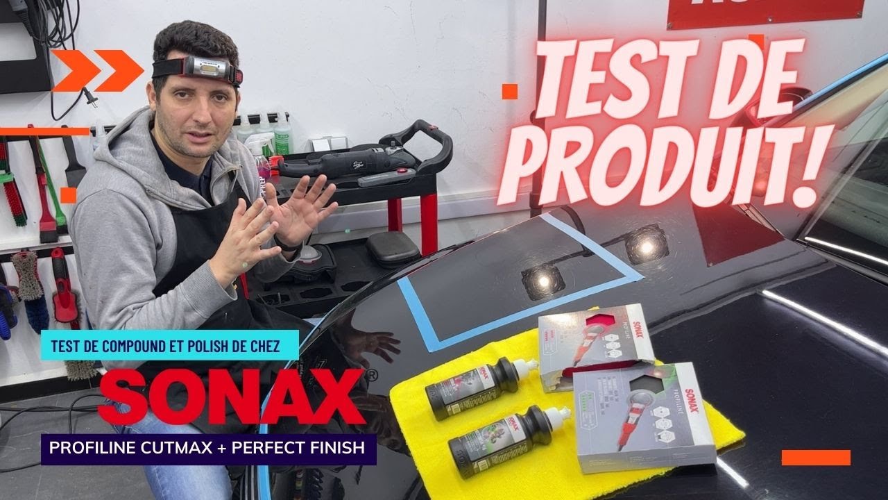 Sonax Profiline Cutmax + Perfect Finish : Test de produits #1 DZ