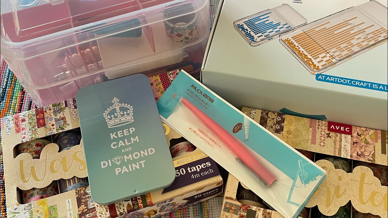 Haul 📦 Diamond Painting Zubehör 💎