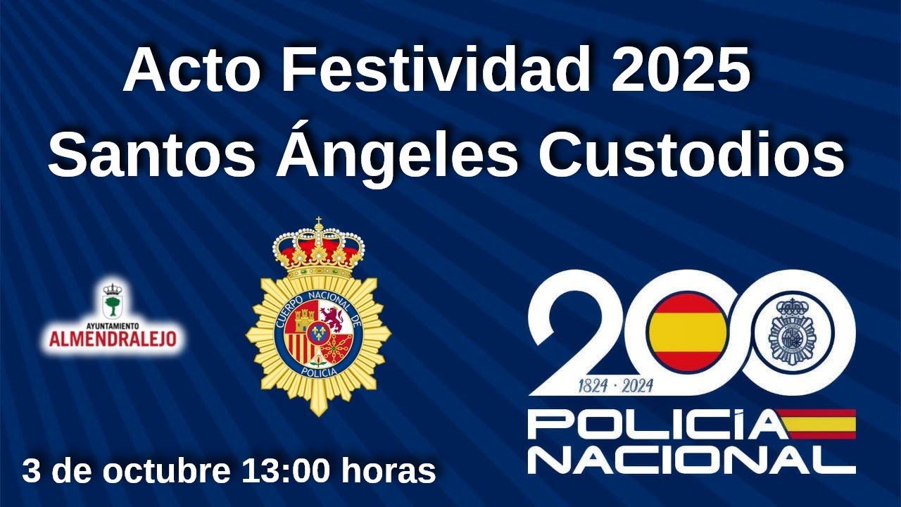 ACTO FESTIVIDAD SANTOS ÁNGELES CUSTODIOS  2025