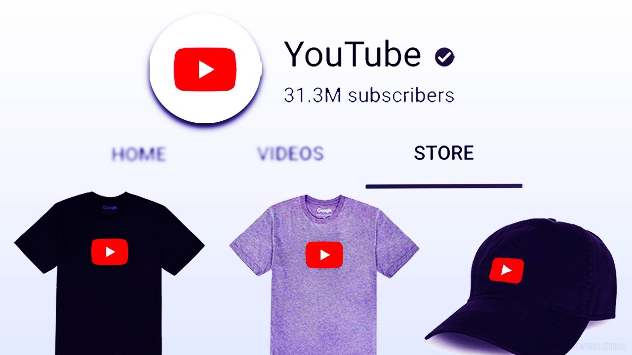 YouTube Has An Official STORE? (youtube merch!)