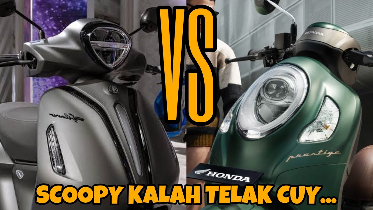 PILIH MANA ⁉️ HARGA BEDA 5 JUTA | YAMAHA GRAND FILANO VS HONDA SCOOPY