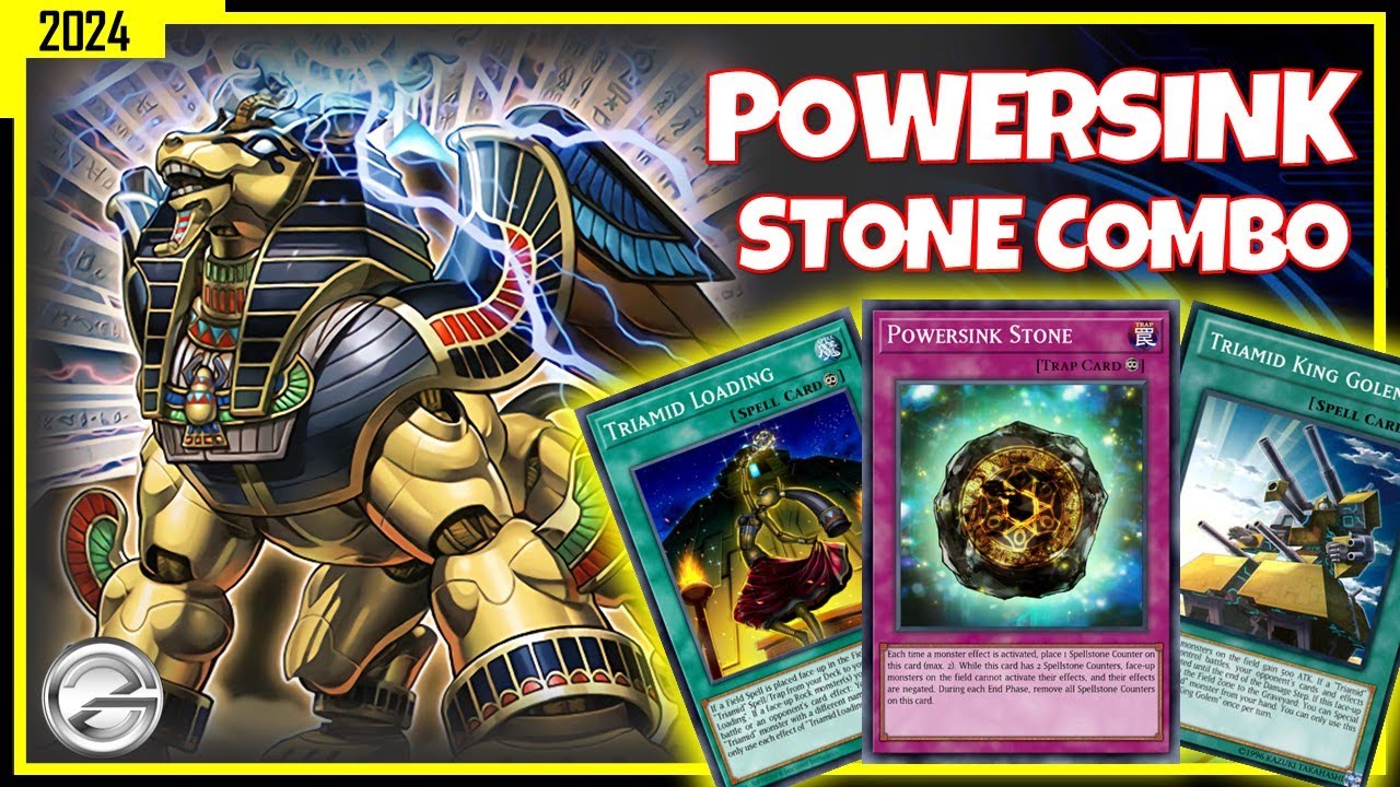 TRIAMID DECK COMBO WITH POWERSINK STONE | Android Gameplay July 2024 | Yugioh Duel Links