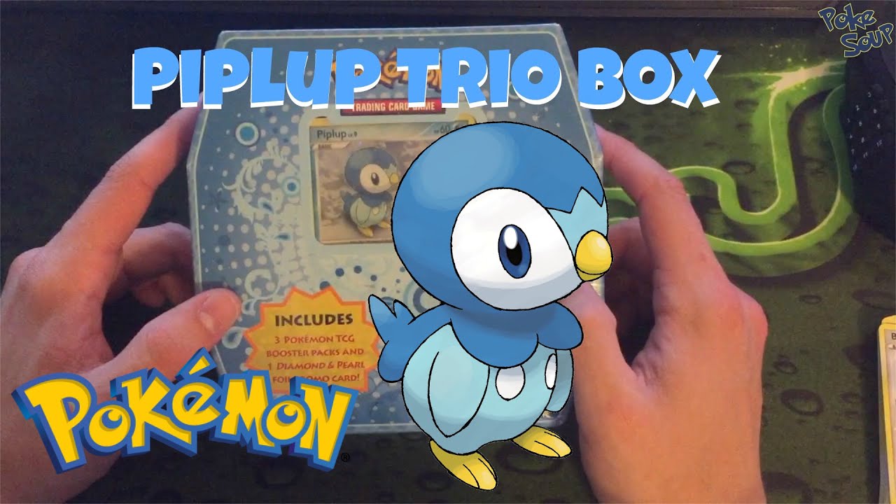 Opening a Pokemon Piplup Trio Box EX Power Keepers EX Crystal Guardians