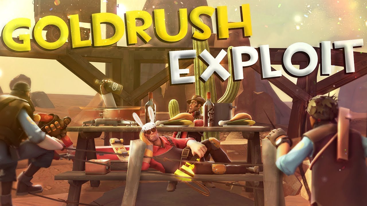 TF2 Exploit - Goldrush out of map (leaving the map)