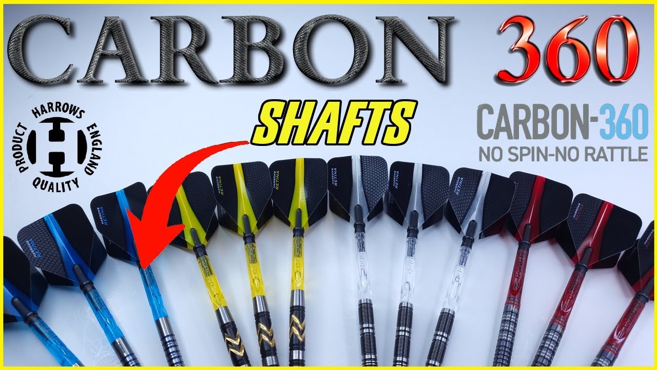 Harrows Carbon 360 Shafts Review - Darts