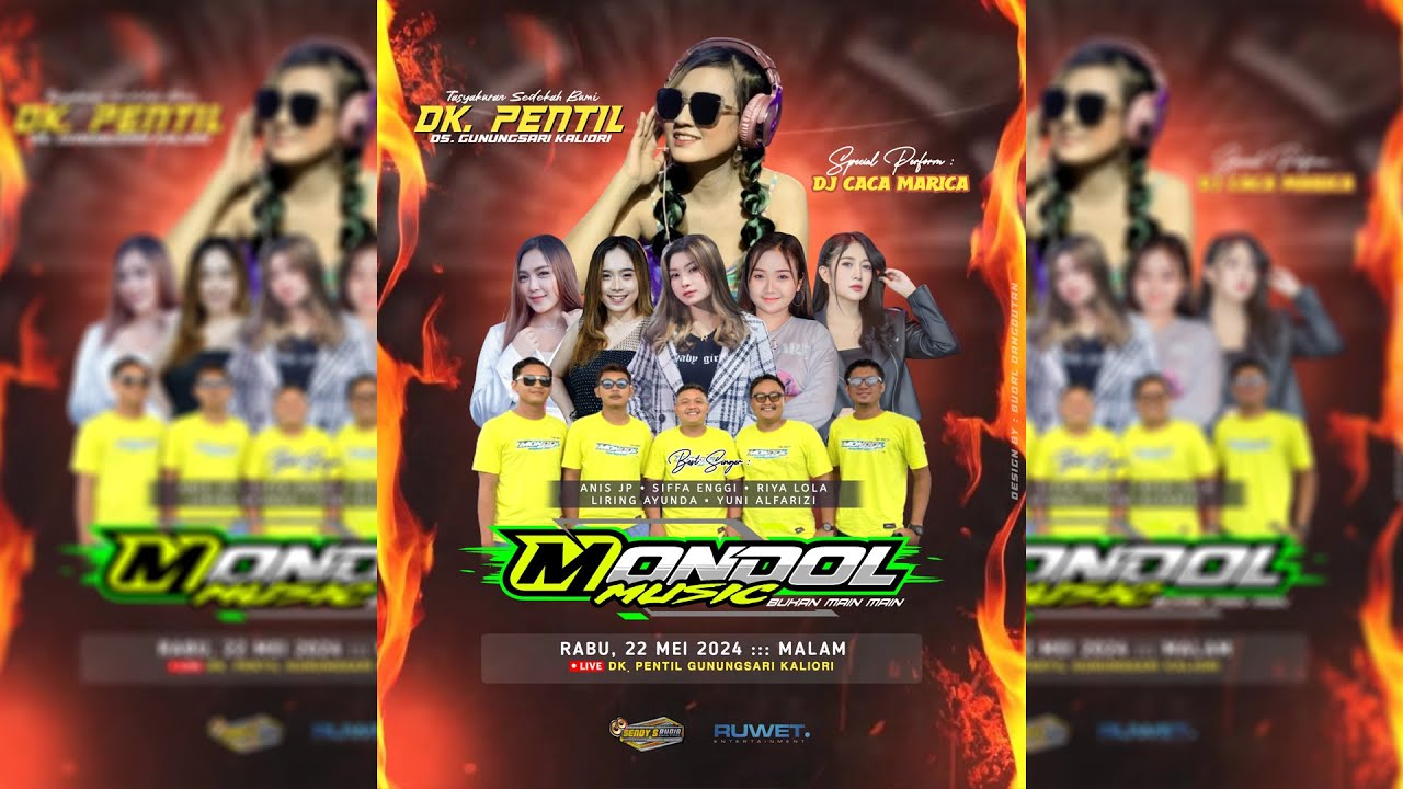 LIVE STREAMING MONDOL MUSIC CINTA BOJONE WONG | HAPPY PARTY ANATORA GENERATION - SENDYS AUDIO