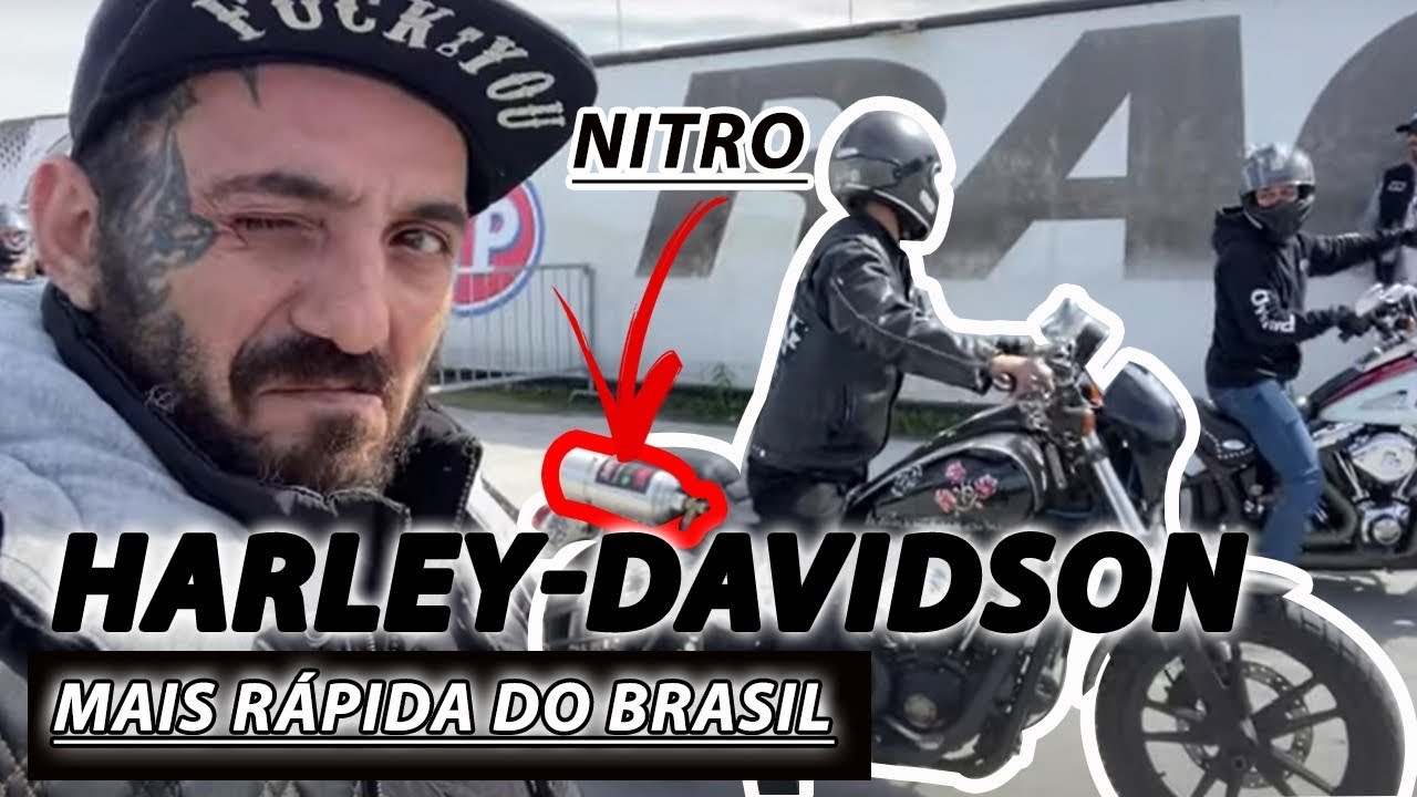 Gumps Drag racer - A Harley Davidson mais rapida do Brasil 2021