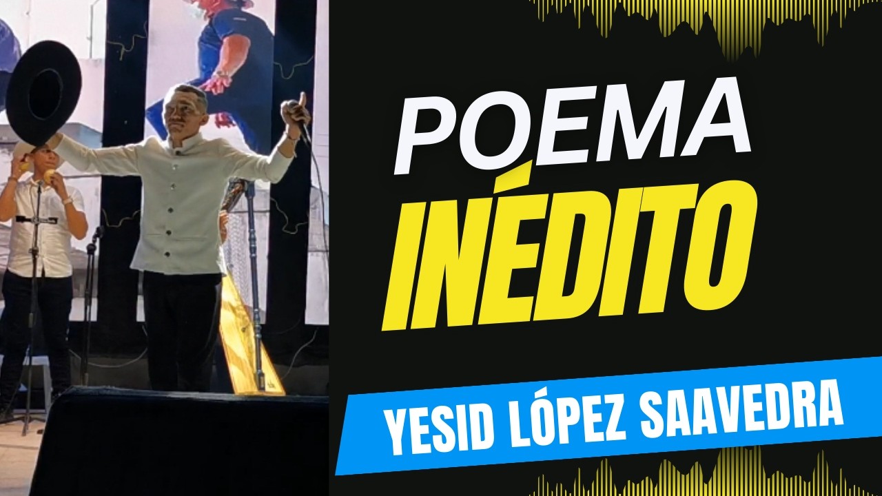 Poema inédito de Yesid López Saavedra en el 'Girara de Oro' #Joropo
