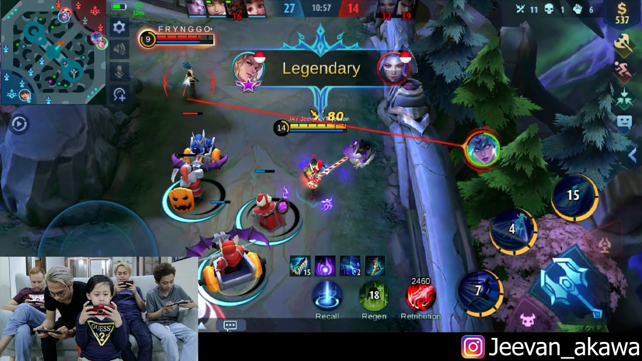 JEEVAN GAMES | ROAD TO MYTHIC KAK ASEP 27,AKHIRNYA KAK ASEP LEGEND !!!!