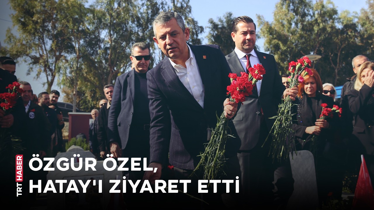 Özgür Özel: Yaşanmış en büyük acılardan birinin üçüncü yılındayız