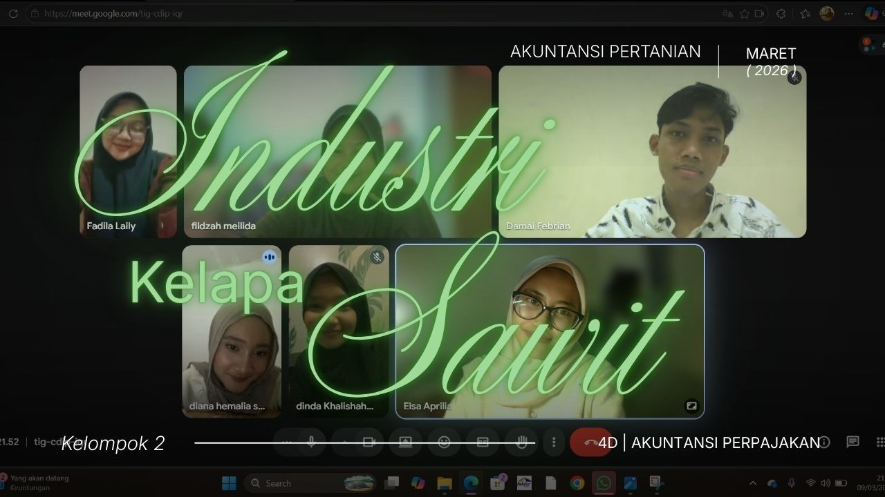 Industri Kelapa Sawit | Tugas Akuntansi Pertanian Kelompok 2