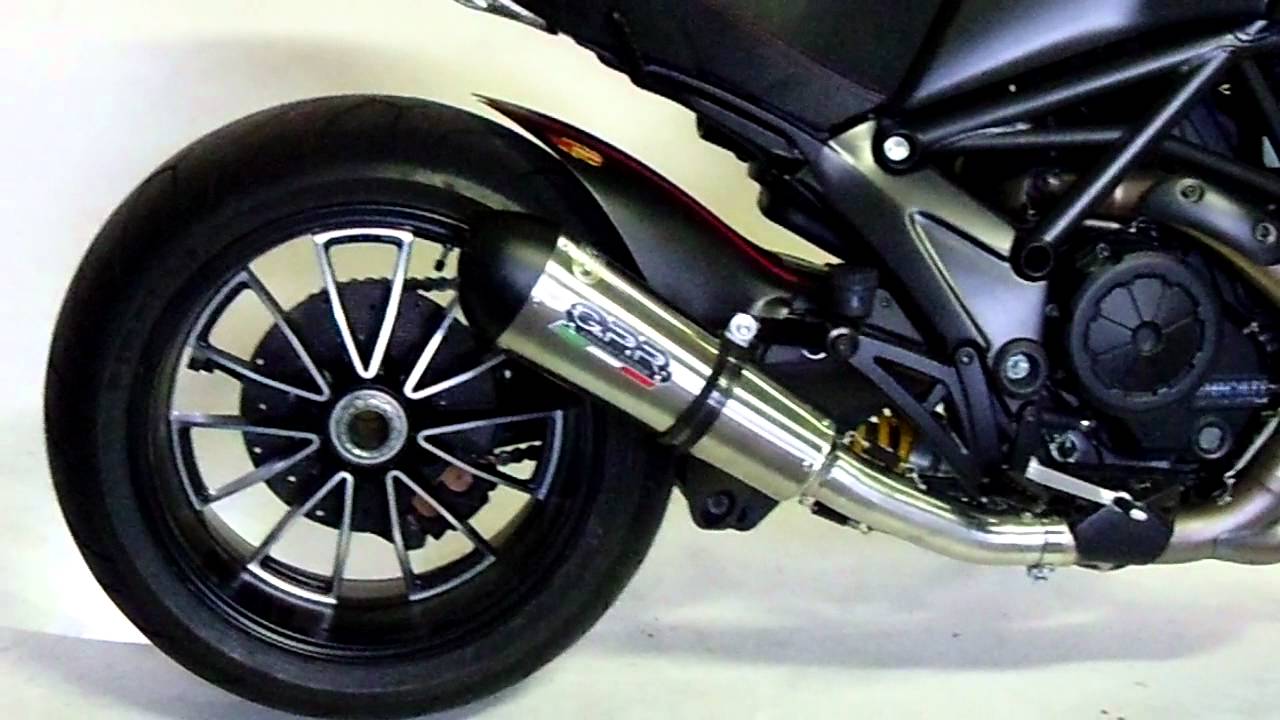 DUCATI DIAVEL GPR EXHAUST SCARICO HAND MADE IN ITALY