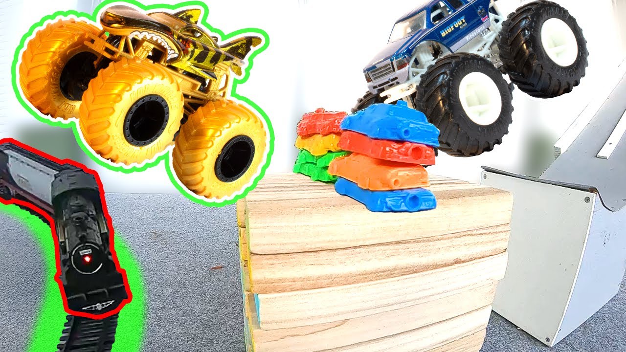 Competition #4: Rails Circle 💥 Hot Wheels TCC MONSTER TRUCKS CHAMPIONSHIP '24🏆 incl. Diecast Bigfoot