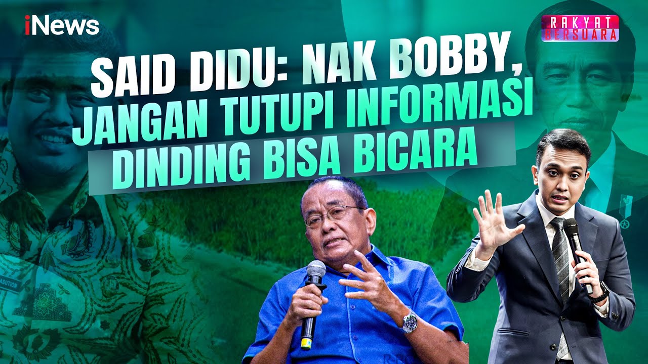 Kenapa 4 Pulau Aceh Masuk Sumut Setelah Bobby Menjabat? Said Didu Blak-blakan | Rakyat Bersuara