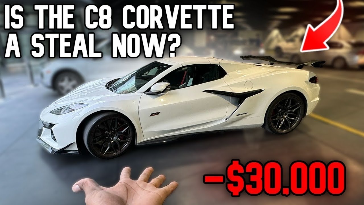 CORVETTE MARKET is PLUMMETING! Is a used C8 Z06 Corvette Any Good?