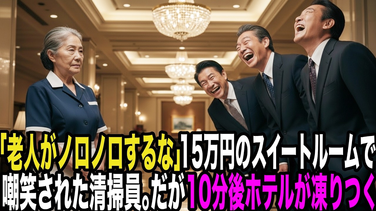 『あんたみたいな老人が…』15万円スイートで嘲笑された清掃員 ― 10分後、ホテル中が凍りつく