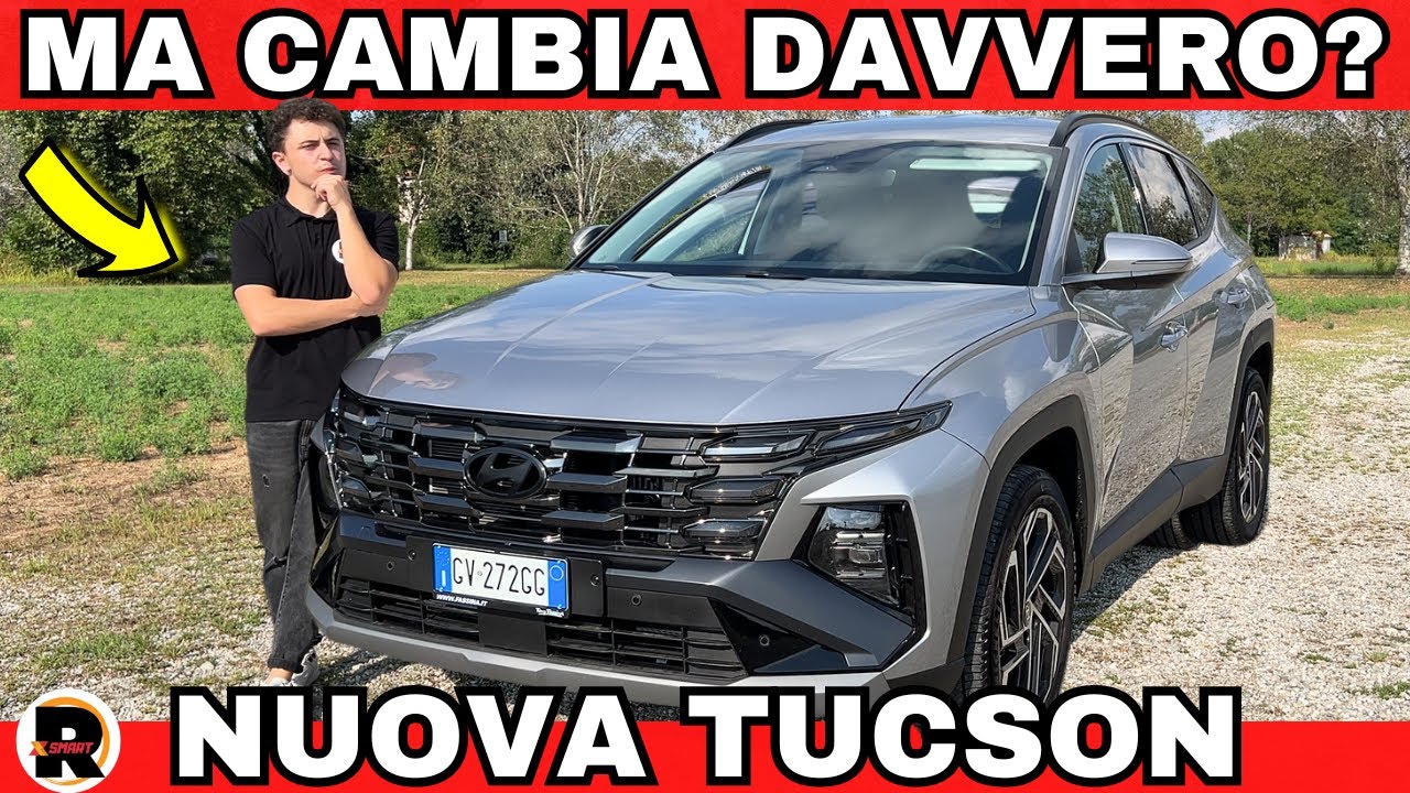 HYUNDAI TUCSON HYBRID - RESTYLING con 15CV IN MENO e TUTTE LE NOVITÀ - Test Drive PRO e CONTRO