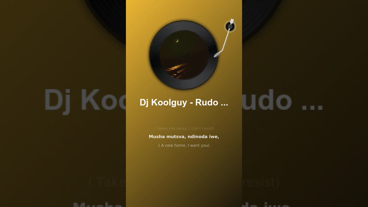 Dj Koolguy - Rudo Rwako (Official Audio)