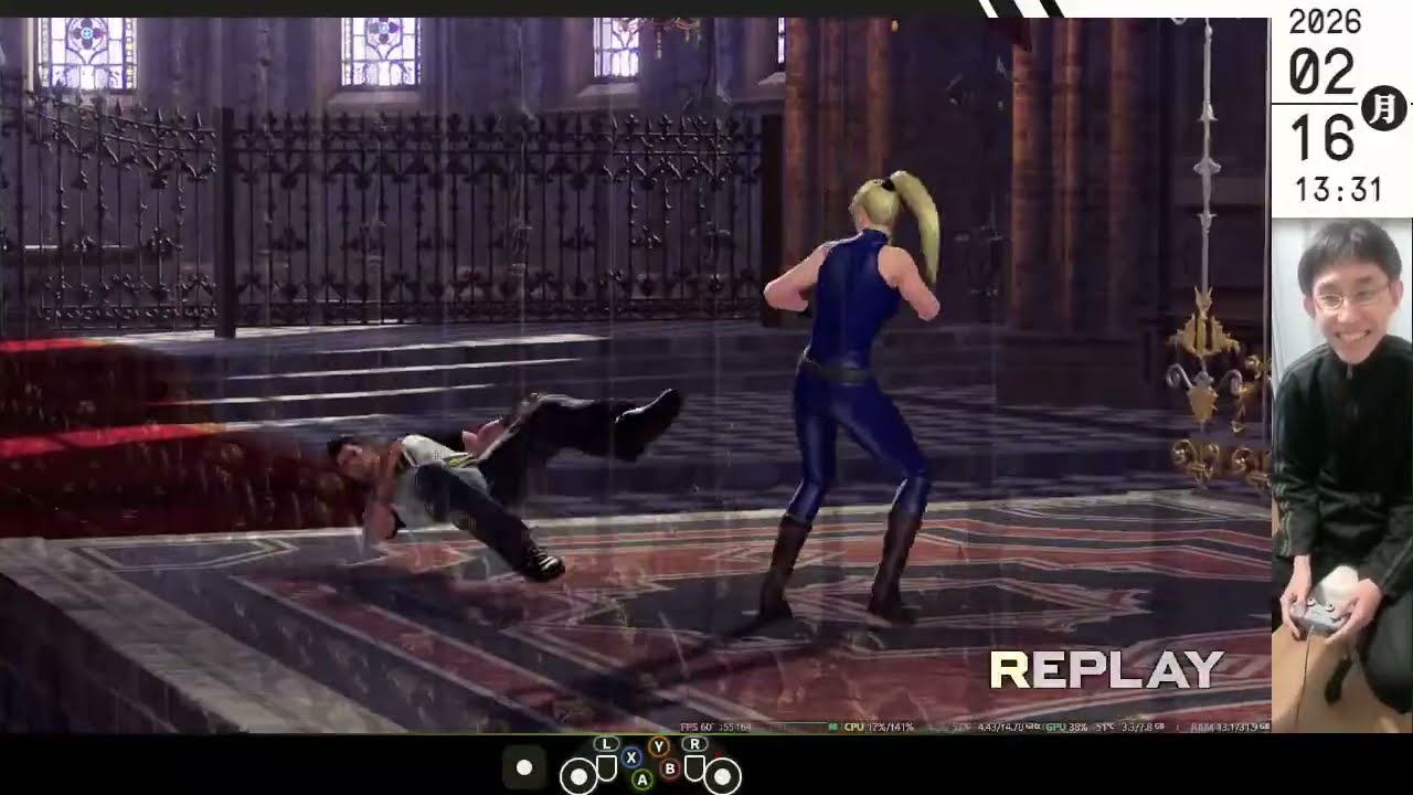 26/02/16『VF5REVO WS(PC)』ランクマッチ(ブラッド)