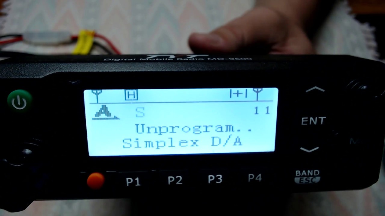Tytera MD9600 Hidden Menu