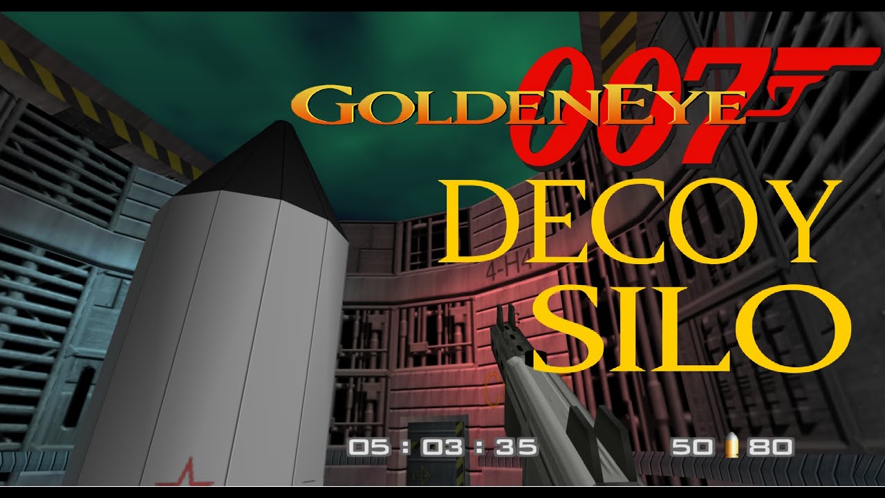 GoldenEye N64 - Decoy Silo (Custom GoldenEye 007 level with new GoldenEye OST)