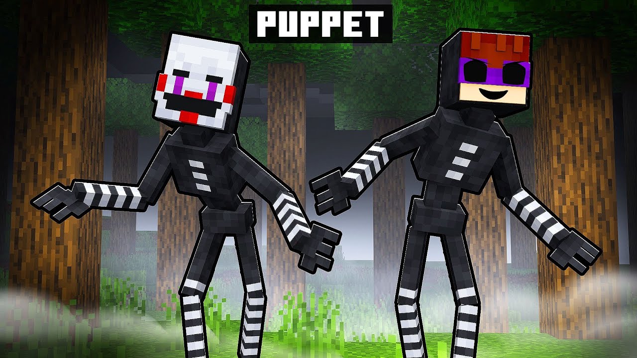JOGANDO como GAROTO PUPPET no Minecraft!! ‹ DONAT3LO ›