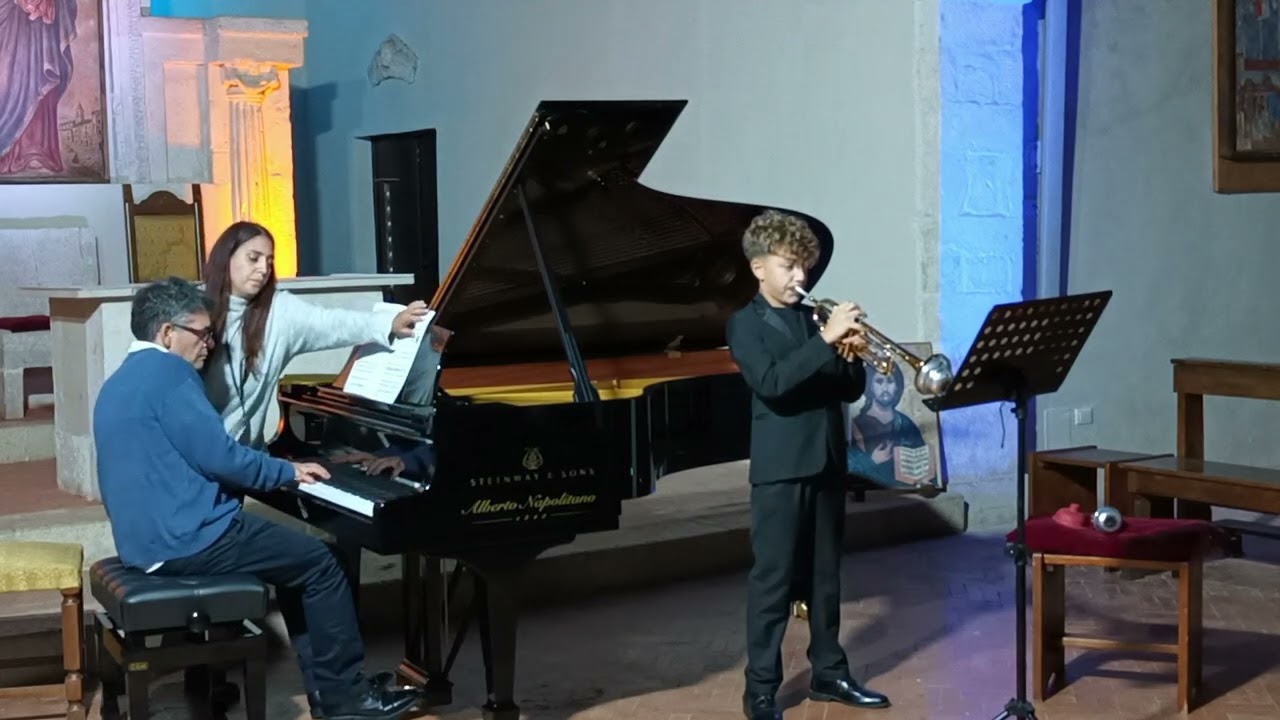 G. Gershwin: Rhapsody in blue. Leonardo D'Azzena, Trumpet. M°Massimiliano Scatena, piano.