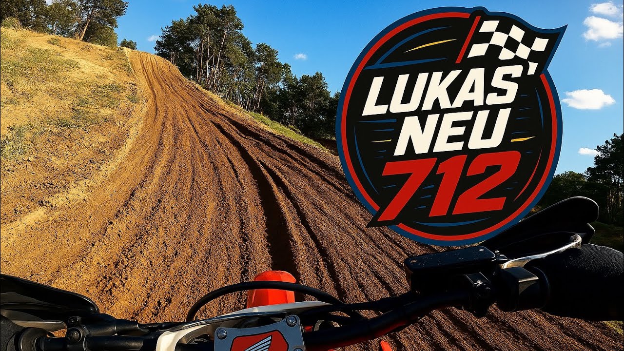 MX Dannenberg - 29.09.2024 - Honda CRF250R - Lukas Neu #712 - 1 Lap