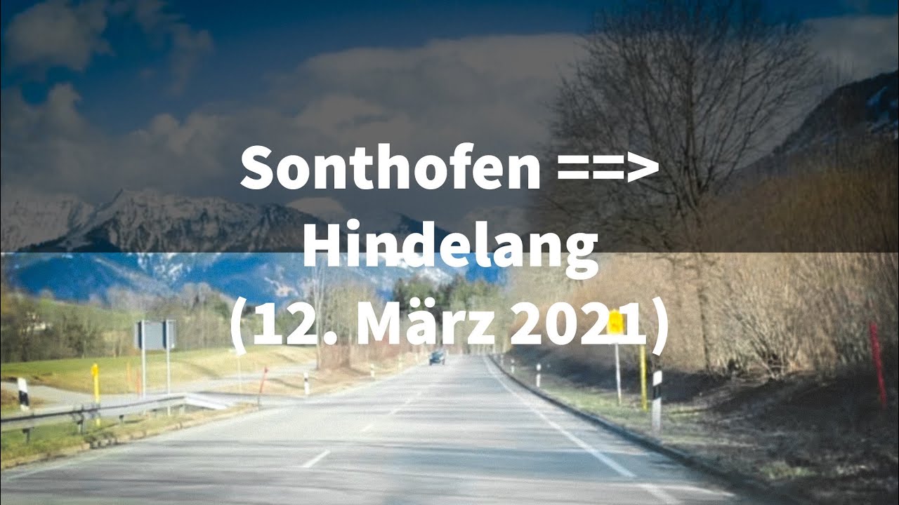 Sonthofen - Hindelang (12. M&auml;rz 2021)