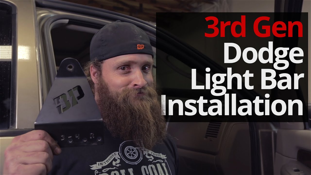 How to Install a Light Bar on a 3rd Gen Dodge