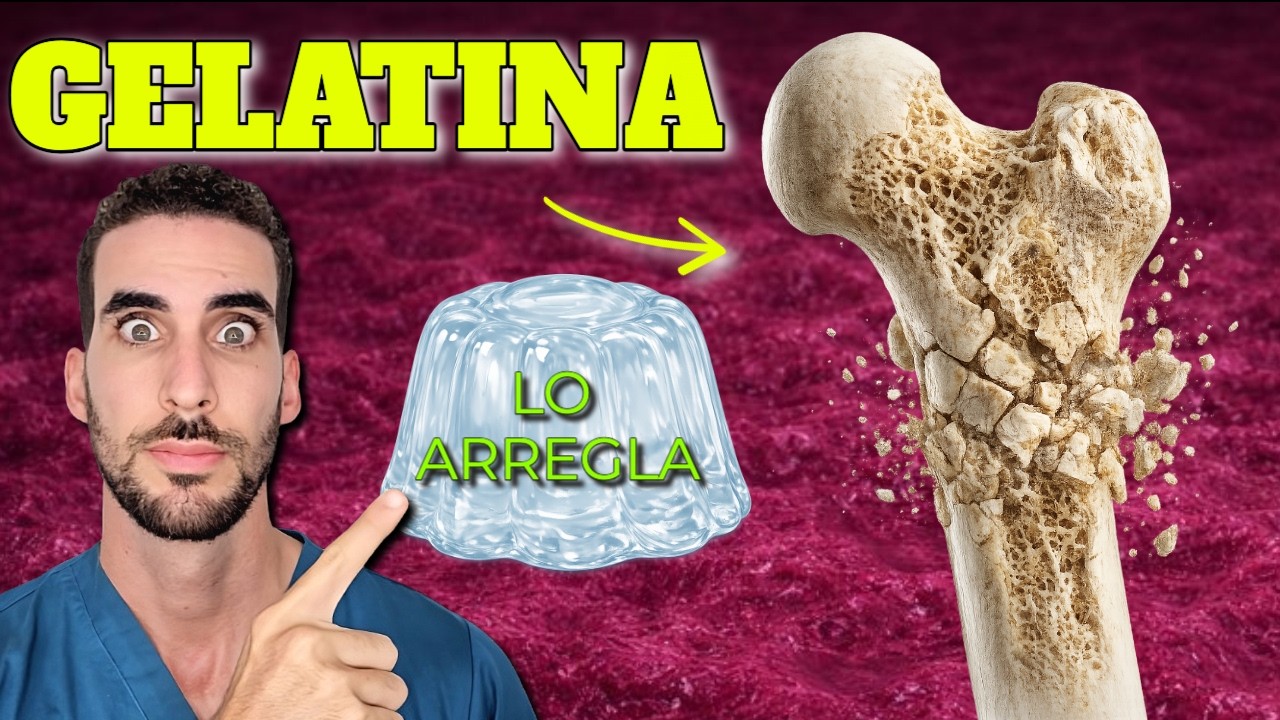 Toma GELATINA sin SABOR todos los días y MEJORA tus Articulaciones e insomnio (Colágeno y Grenetina)